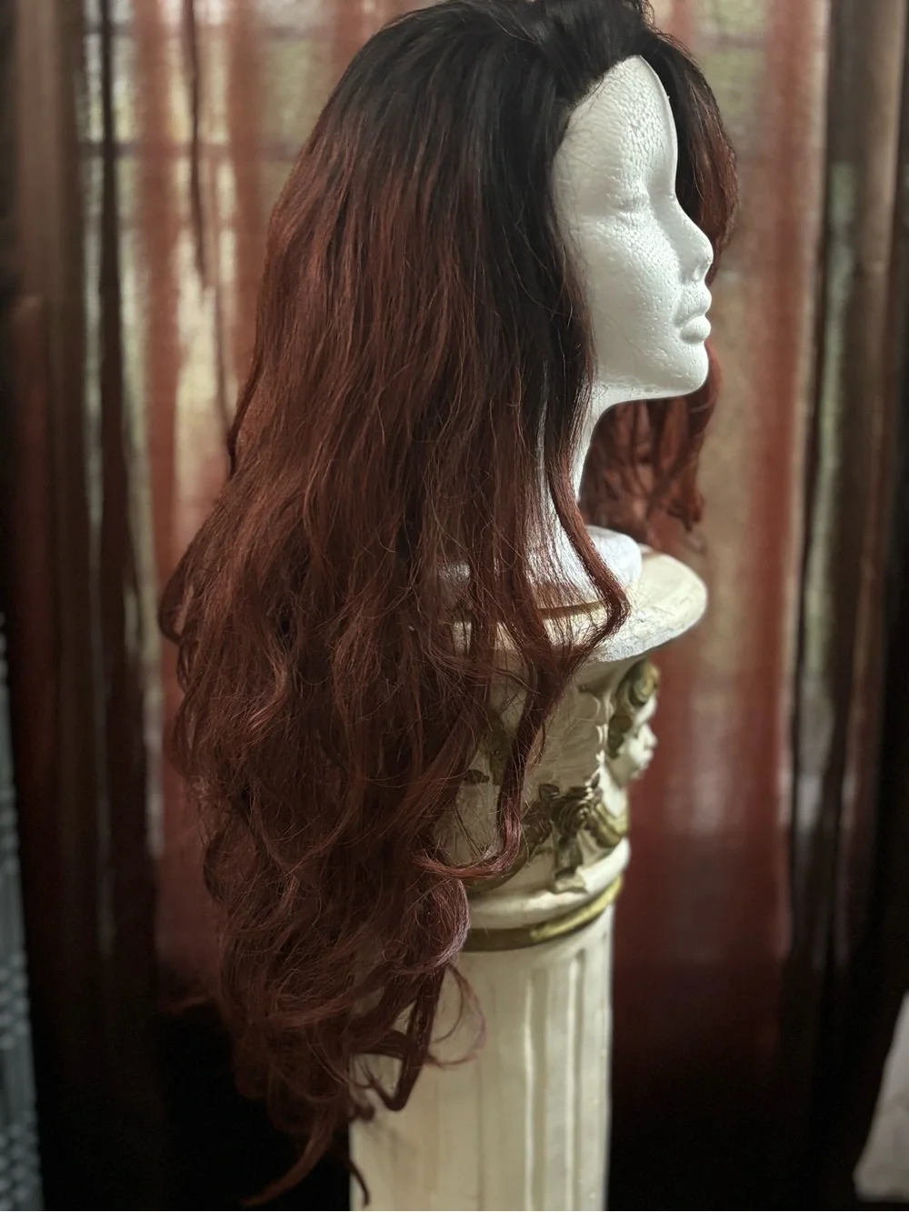 Long Wavy Women's Lace Front Wig